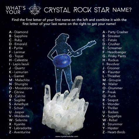 female rock star names